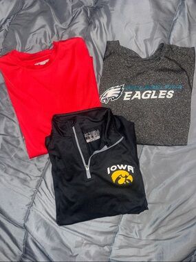 Athletic Long Sleeve Shirt Bundle